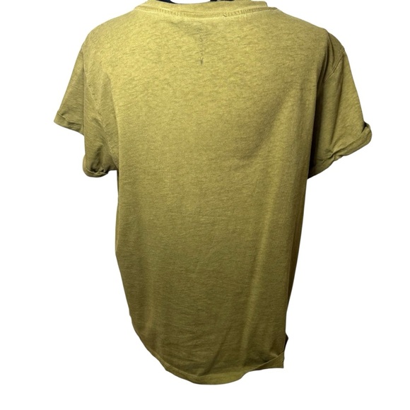 All Saints | Anna Crew Neck Short Sleeve Tee Shirt in Fango Green | Sz 12 - Picture 6 of 10